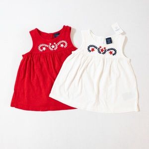 Gap kids tank tops (set of 2) size 2T